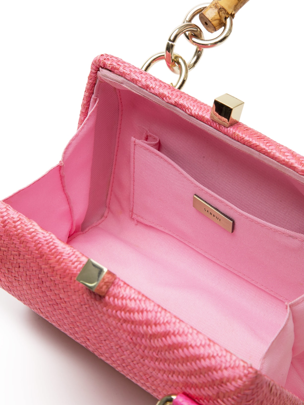 Bolsa Feminina Little Church Bun Rosa Serpui