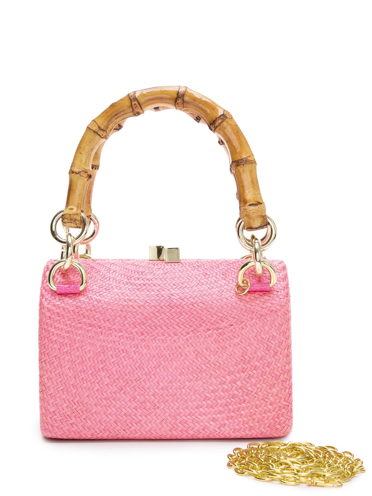 Bolsa Feminina Little Church Bun Rosa Serpui