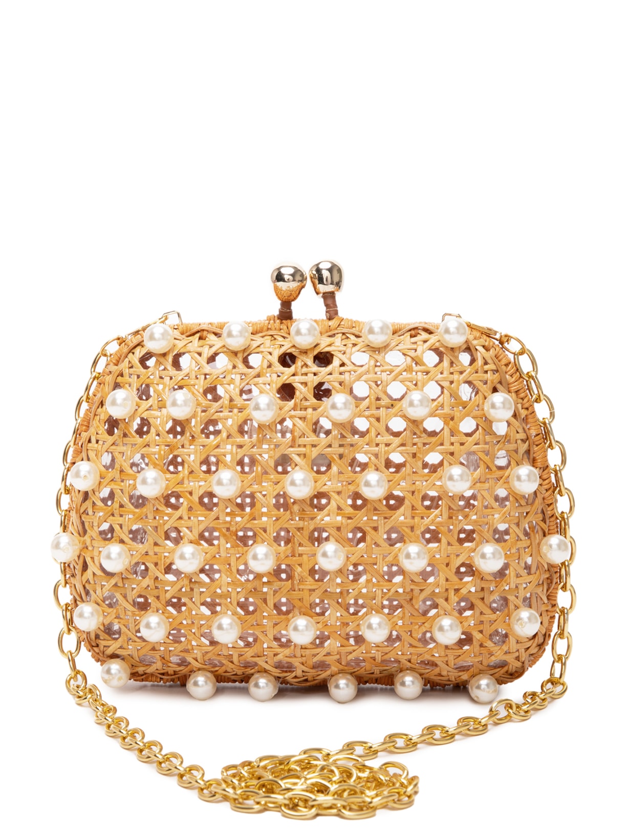 Bolsa Feminina Lolita Pearl Om Lt Honey - Bege