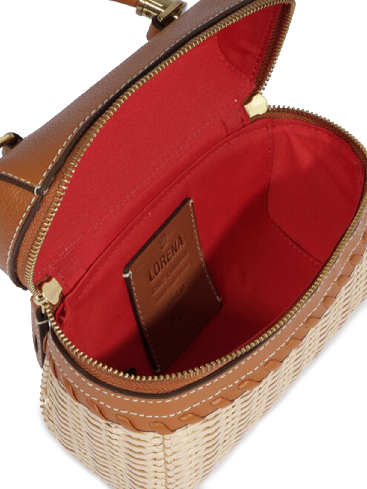 Bolsa Feminina Lorena Picnic Mini Couro Bege Schutz