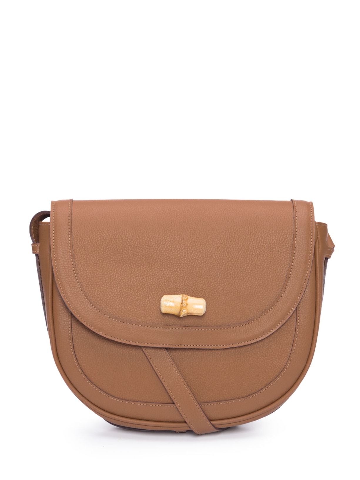 Bolsa Feminina Luna Couro - Marrom