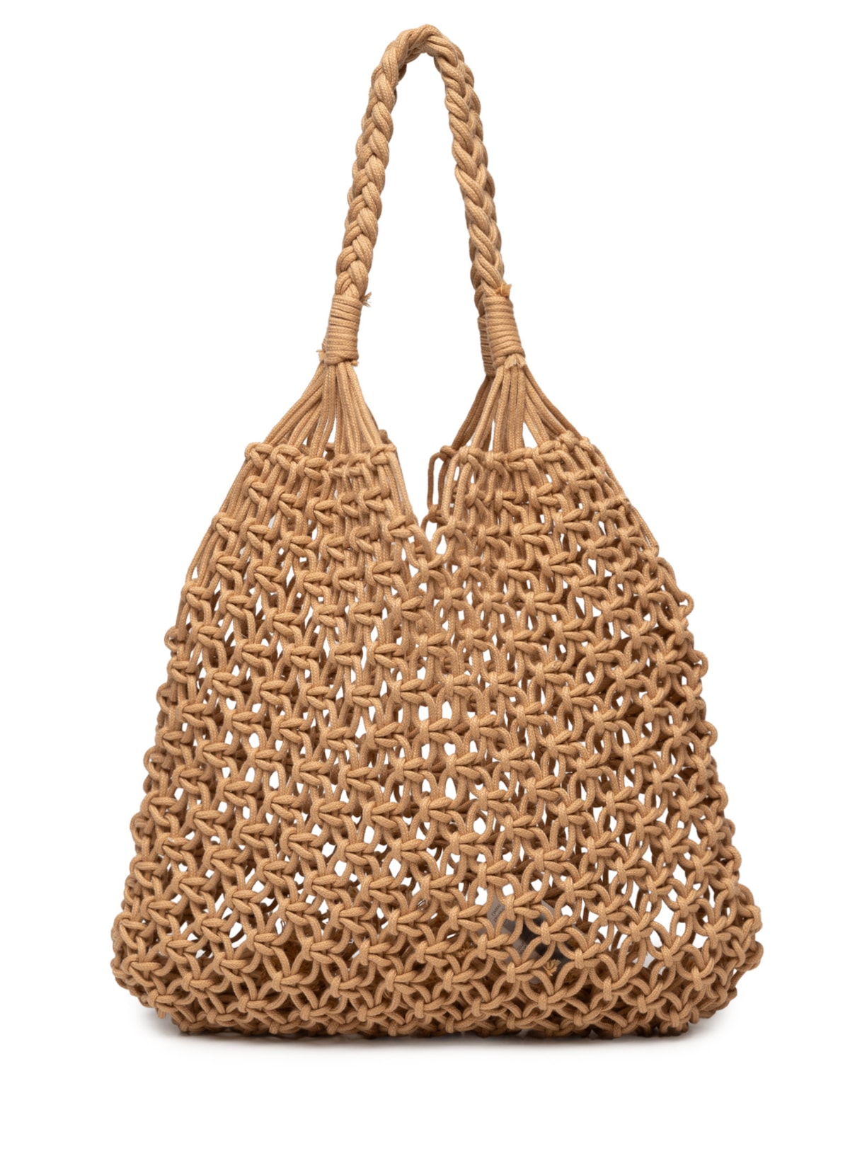 Bolsa Feminina Macramê Beachwear - Bege