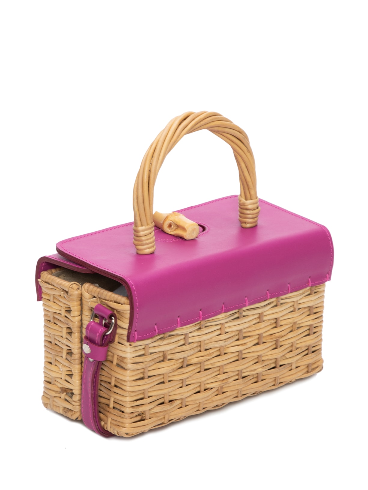 Bolsa Feminina Malaga Vime Bege Glorinha Paranaguá