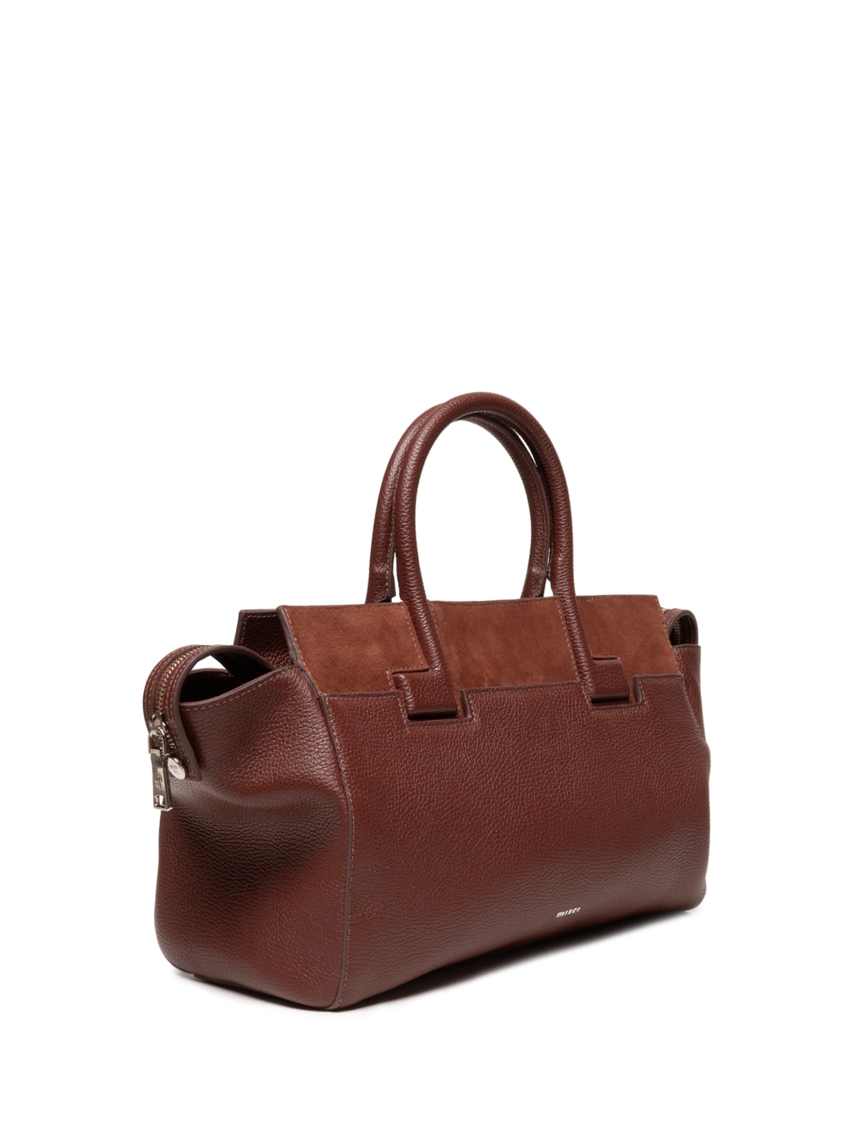 Bolsa Feminina Mamis Camurça Marrom Misci