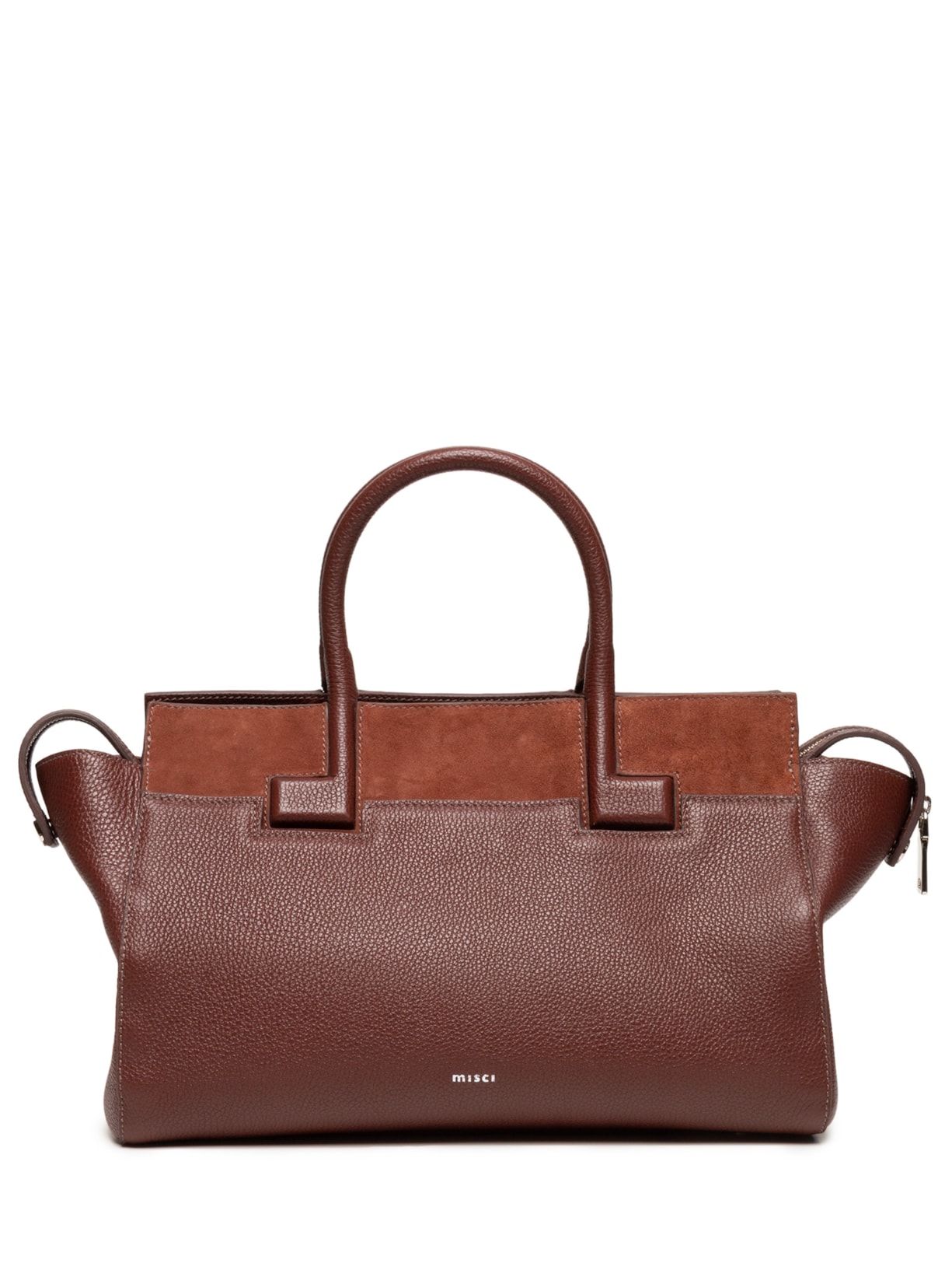 Bolsa Feminina Mamis Camurça - Marrom