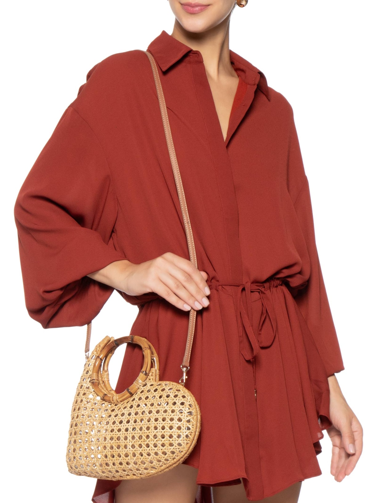 Bolsa Feminina  Marie Heart OM Bege Serpui