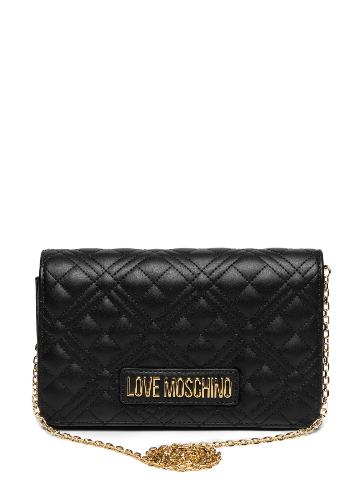 Bolsa Feminina Matelassê Em PU - Preto
