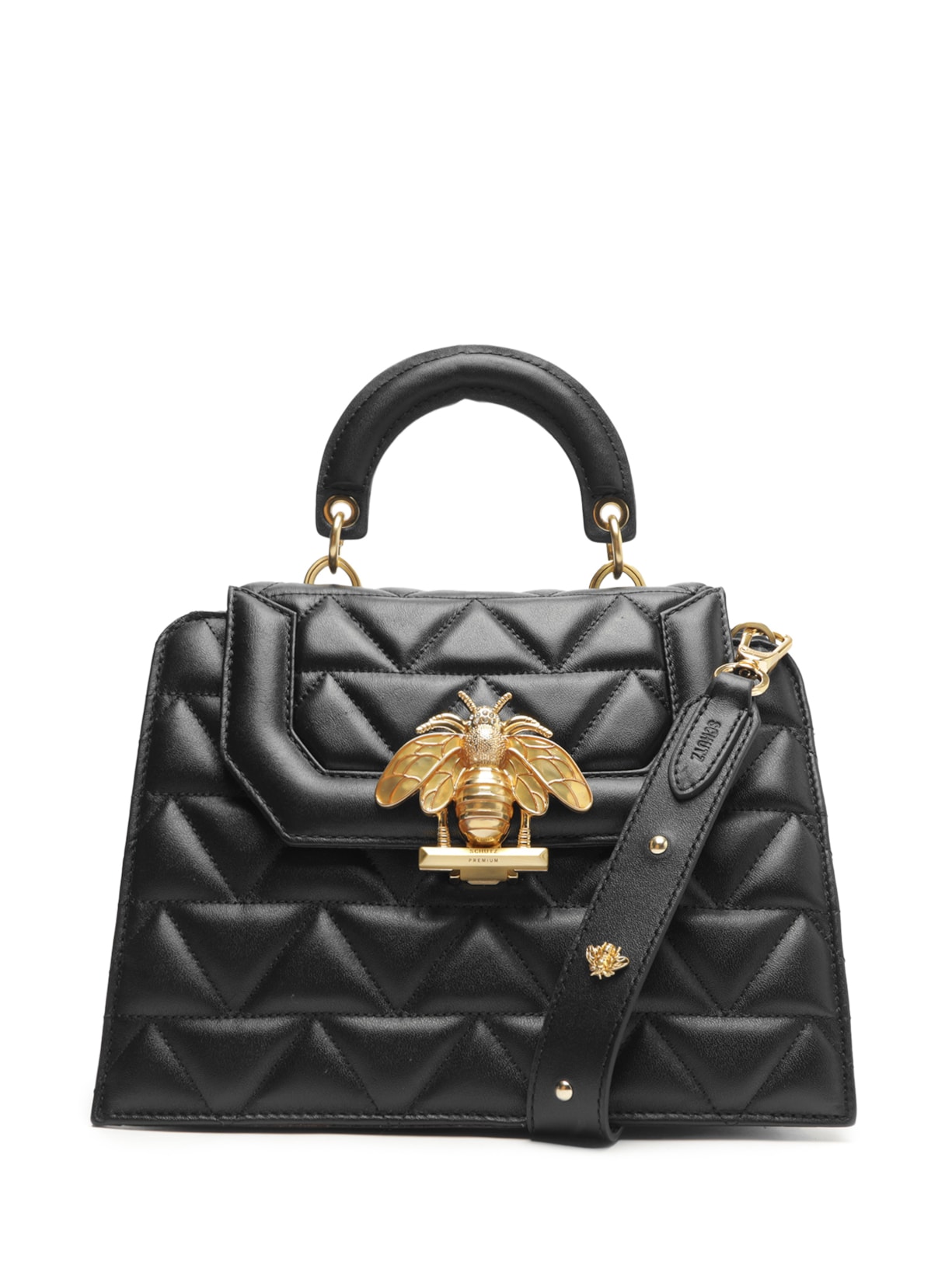 Bolsa Feminina Matelassê Madrid - Preto