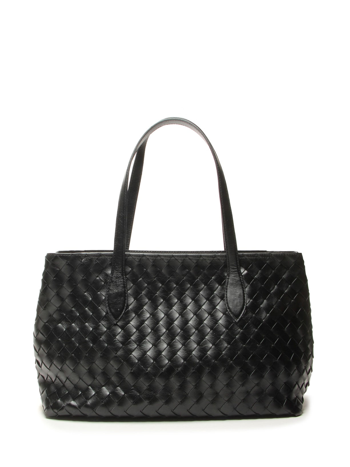 Bolsa Feminina Maxi Napa Oil - Preto
