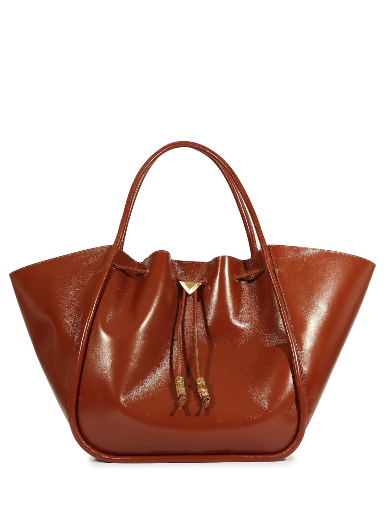 Bolsa Feminina Maxi Shopping Jess Couro - Marrom