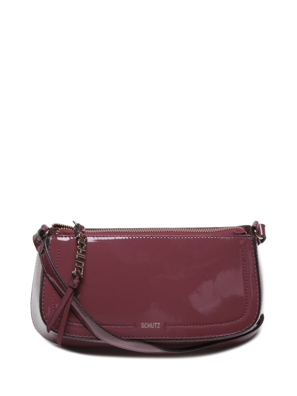 Bolsa Feminina Maxi Tina Verniz - Vermelha