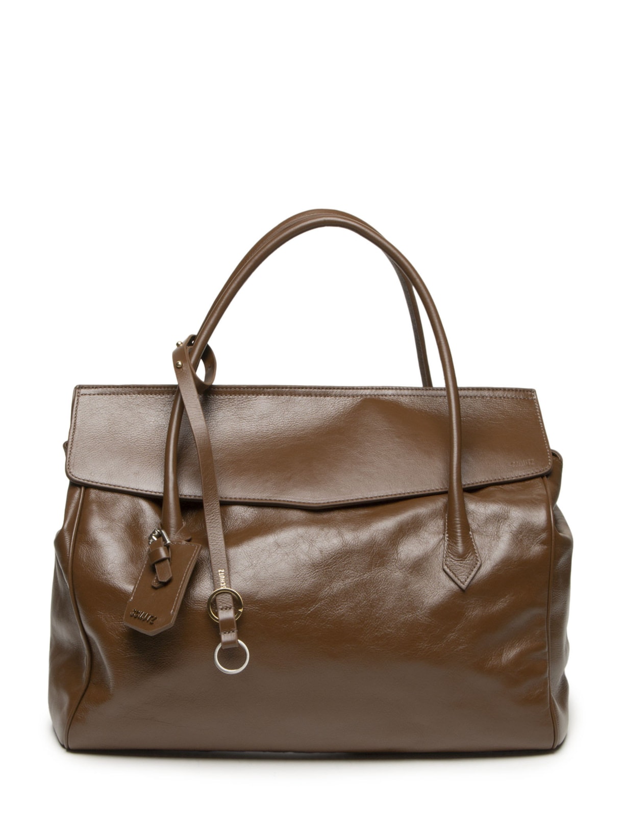 Bolsa Feminina Maxi Tote Stella Couro - Marrom