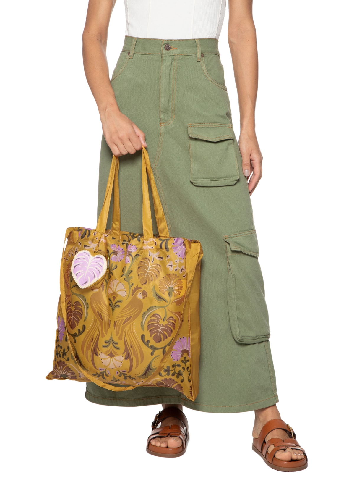 Bolsa Feminina Me Leva Helena Amarelo Farm Etc