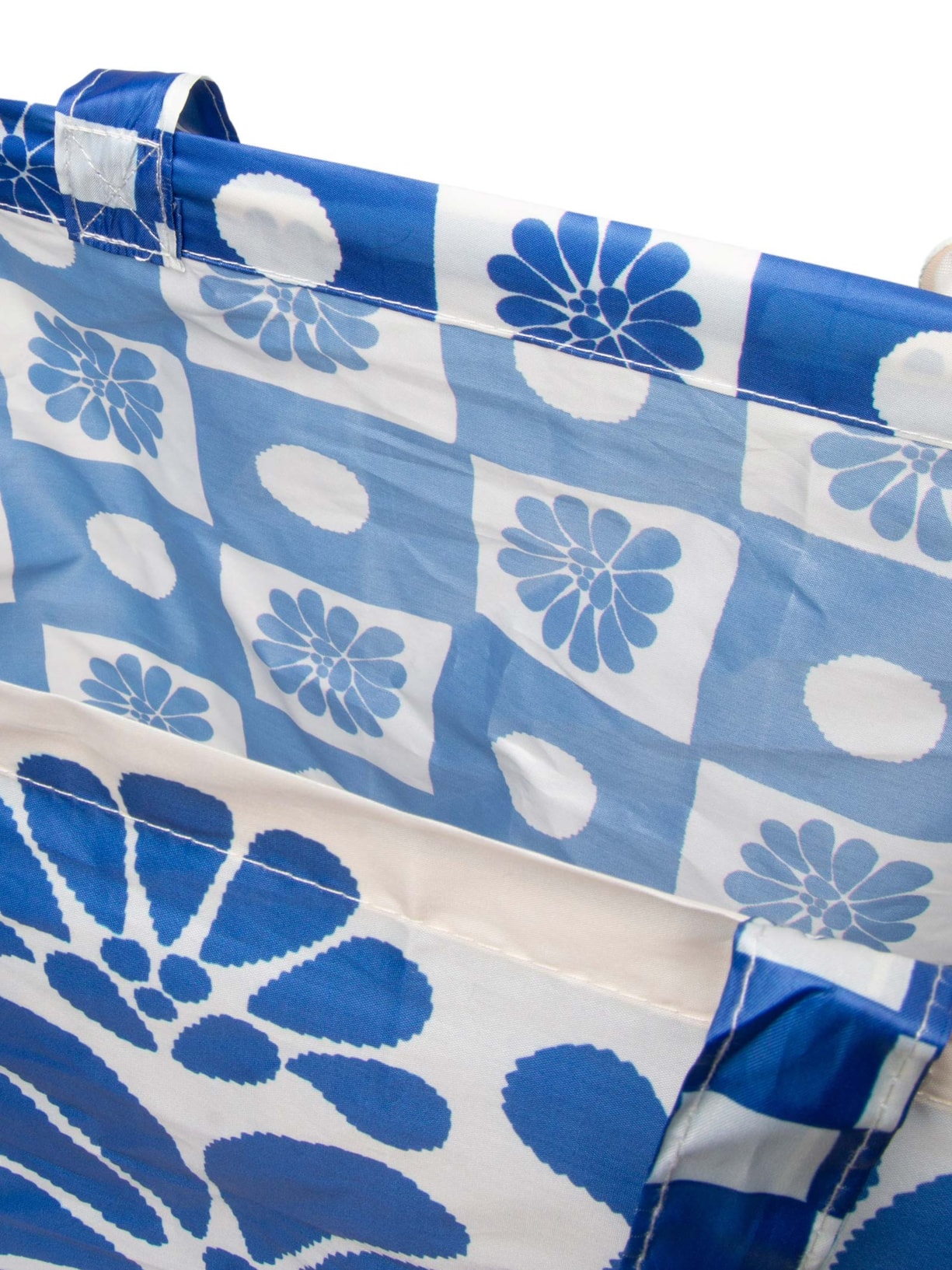 Bolsa Feminina Me Leva Quadriculado Palermo Azul Farm Etc