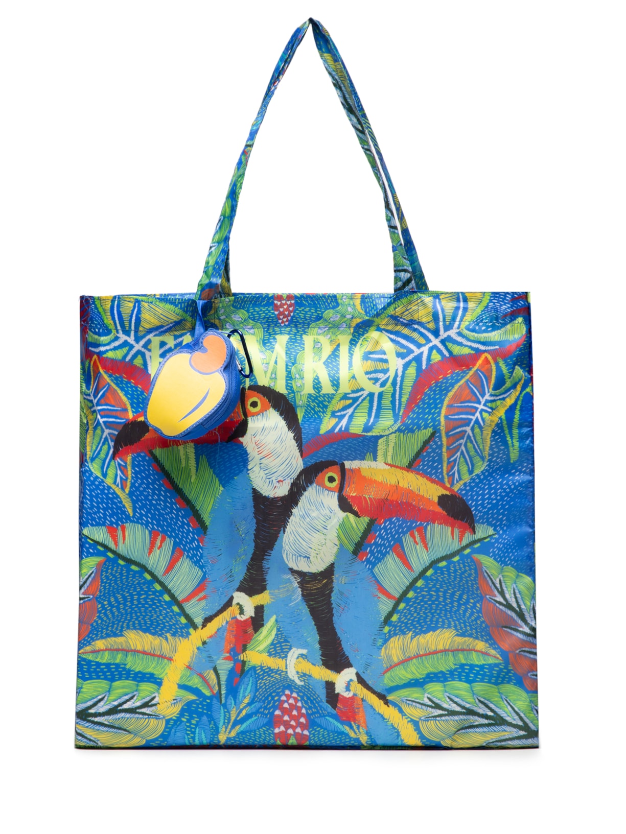 Bolsa Feminina Me Leva Tapete De Tucano - Azul