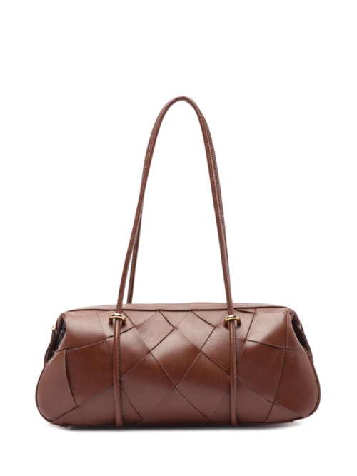Bolsa Feminina Média Baguete - Marrom