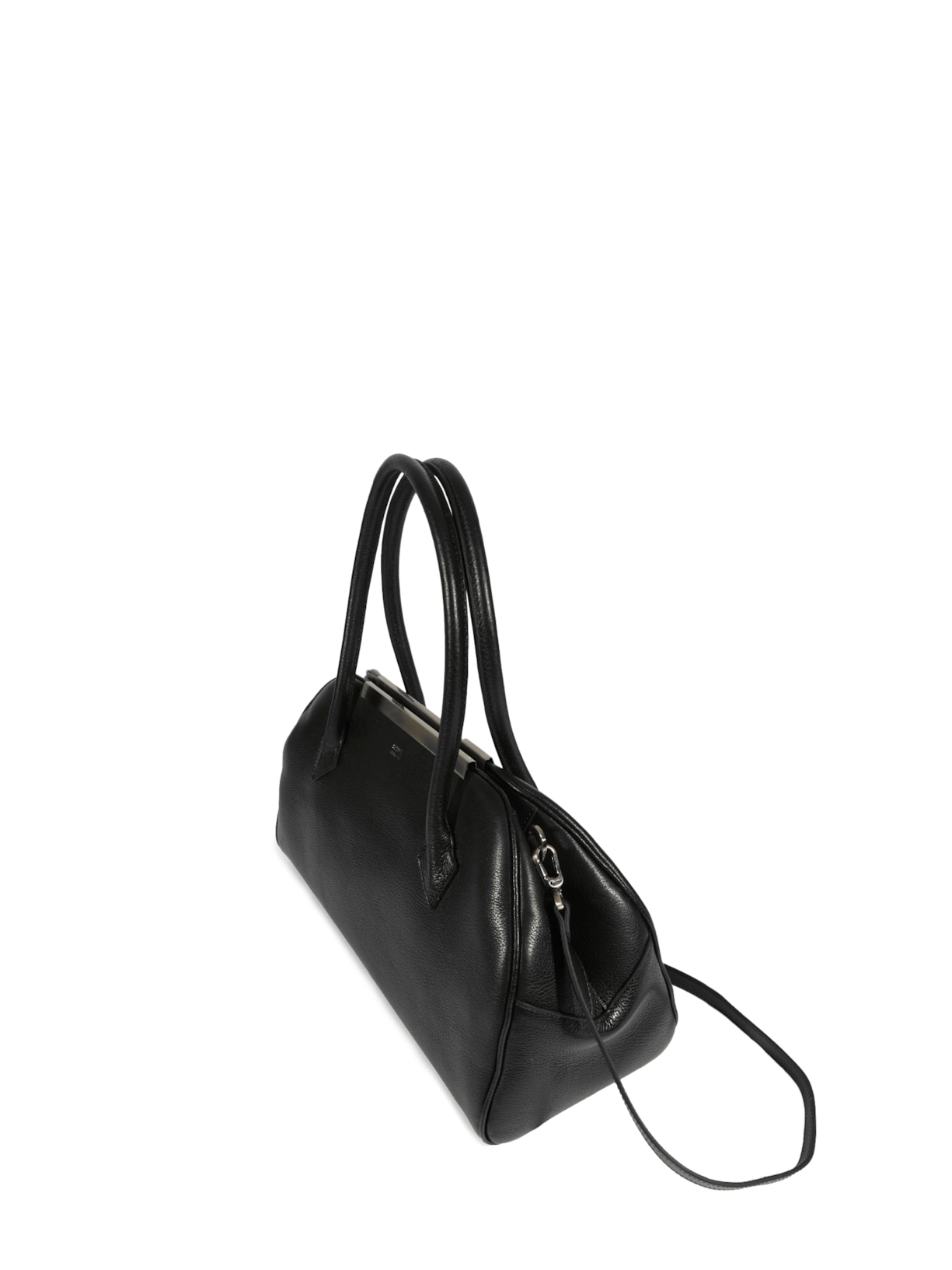 Bolsa Feminina Média Bowling Couro Preto Schutz