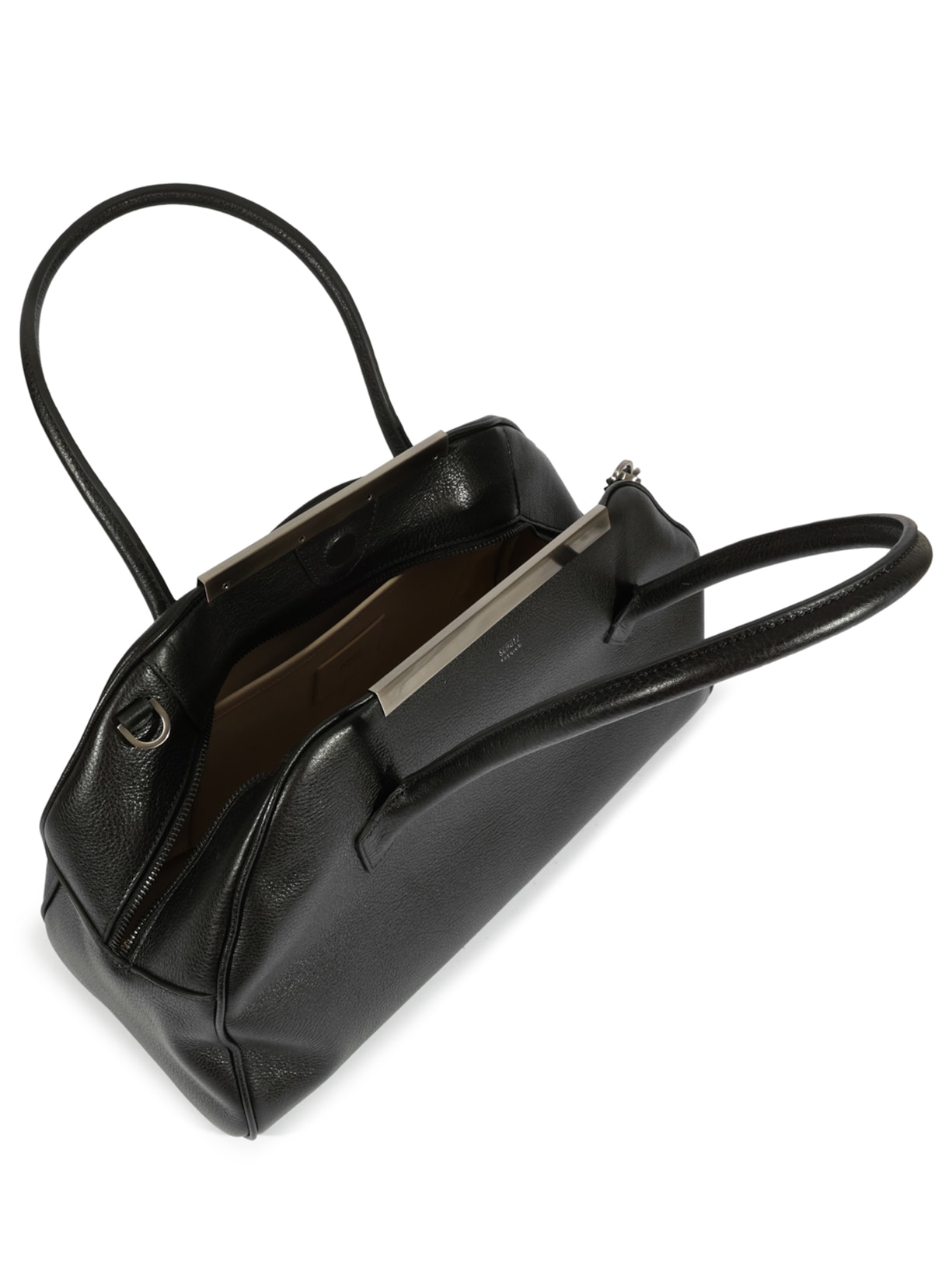 Bolsa Feminina Média Bowling Couro Preto Schutz