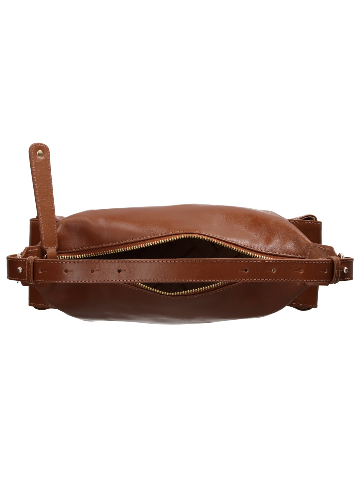 Bolsa Feminina Média Bulldog Enfeites Marrom Luiza Barcelos