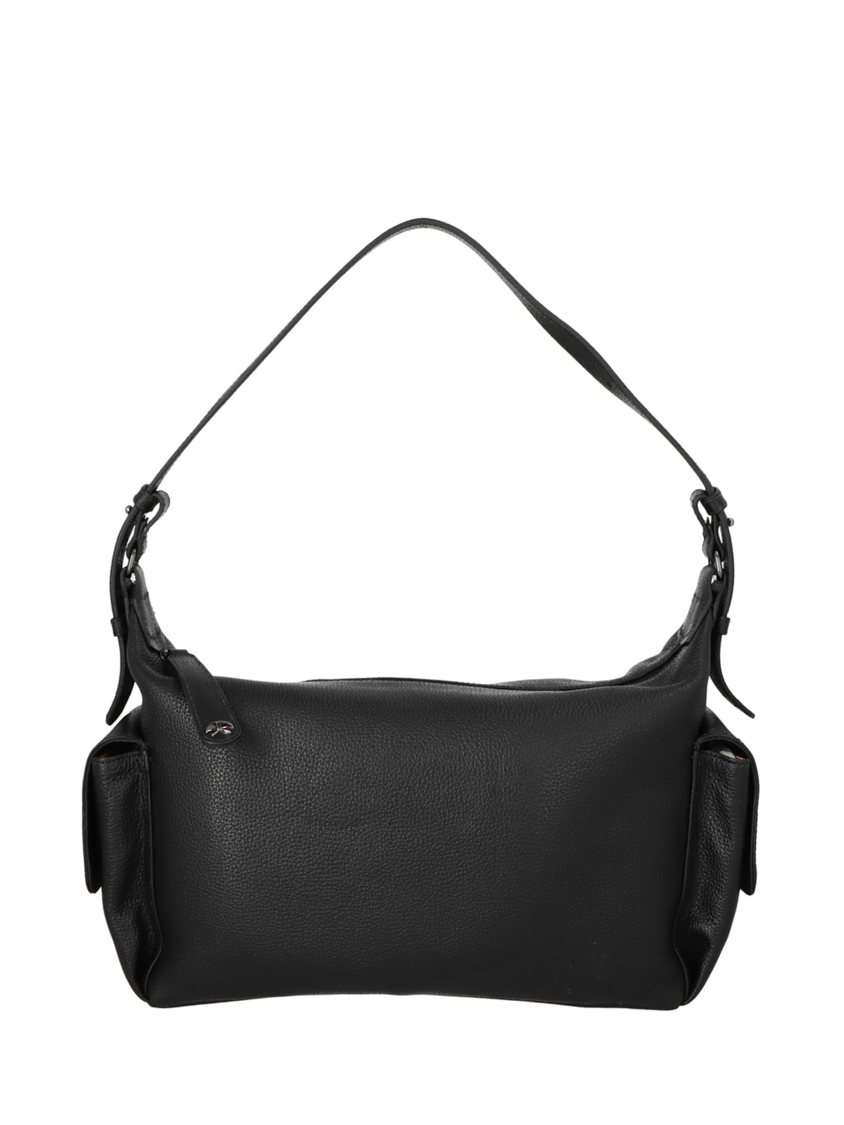 Bolsa Feminina Média Bulldog Enfeites - Preto