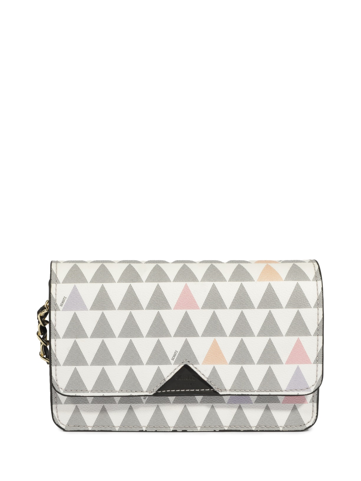 Bolsa Feminina Média Canv Tri Mad - Cinza