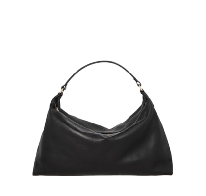 Bolsa Feminina Média Couro Campero - Preto