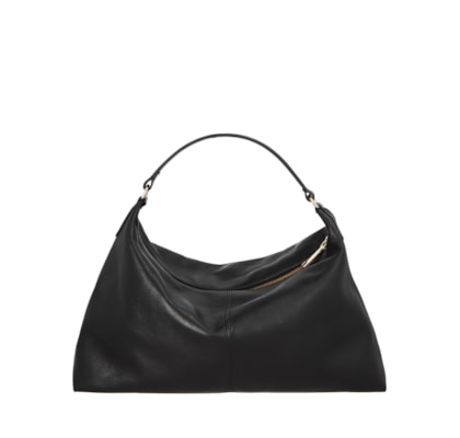 Bolsa Feminina Média Couro Campero - Preto