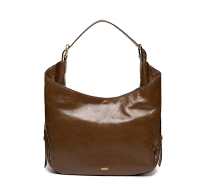 Bolsa Feminina Média Couro - Marrom