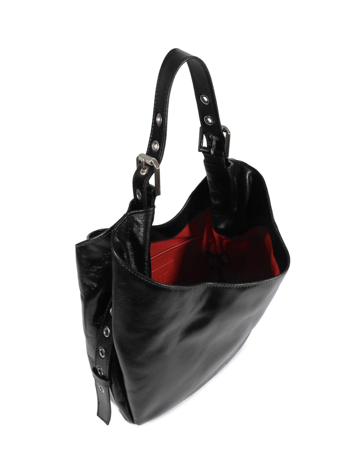 Bolsa Feminina Média Couro Preto Schutz