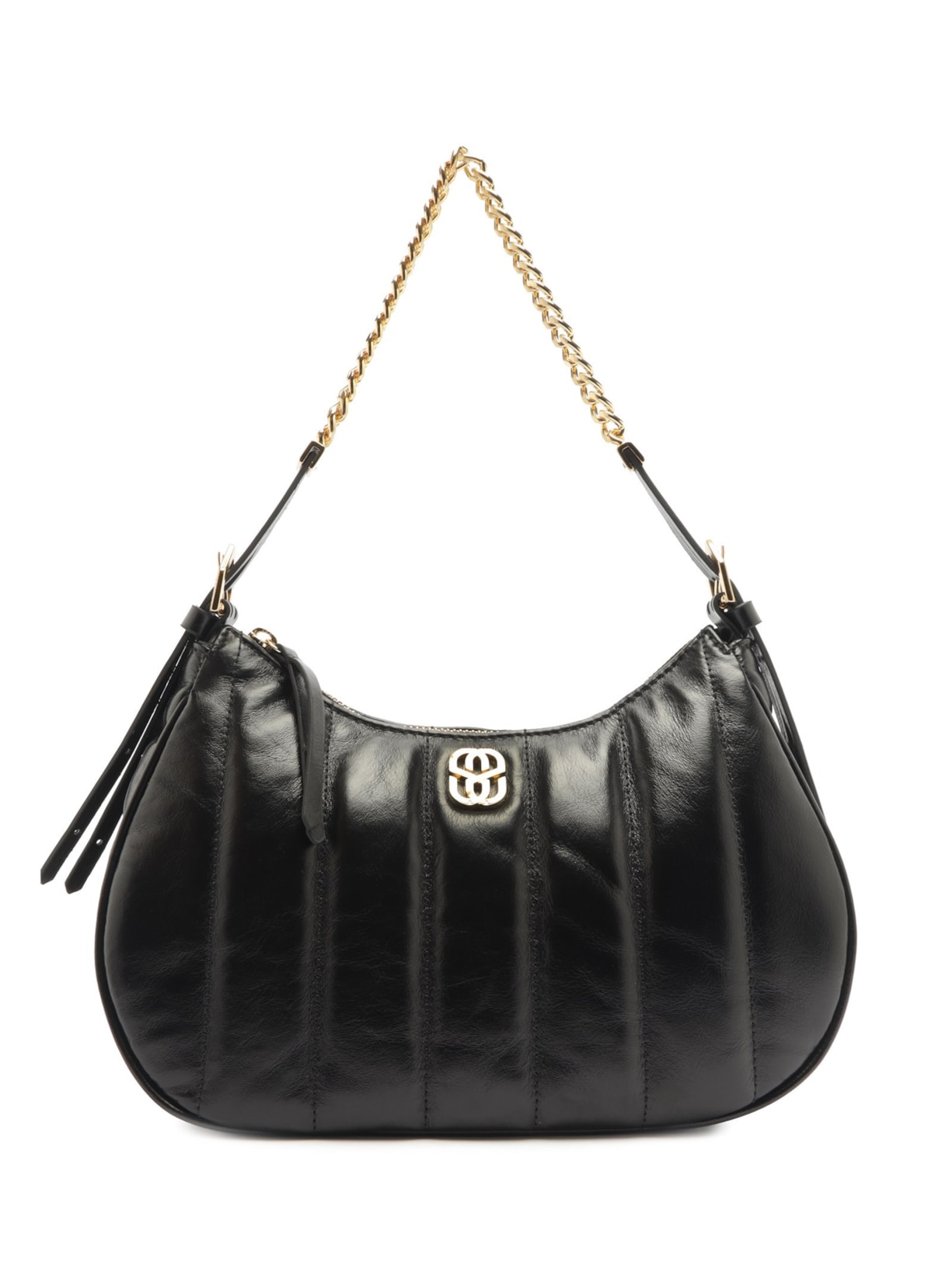 Bolsa Feminina Média Couro Trentino - Preto