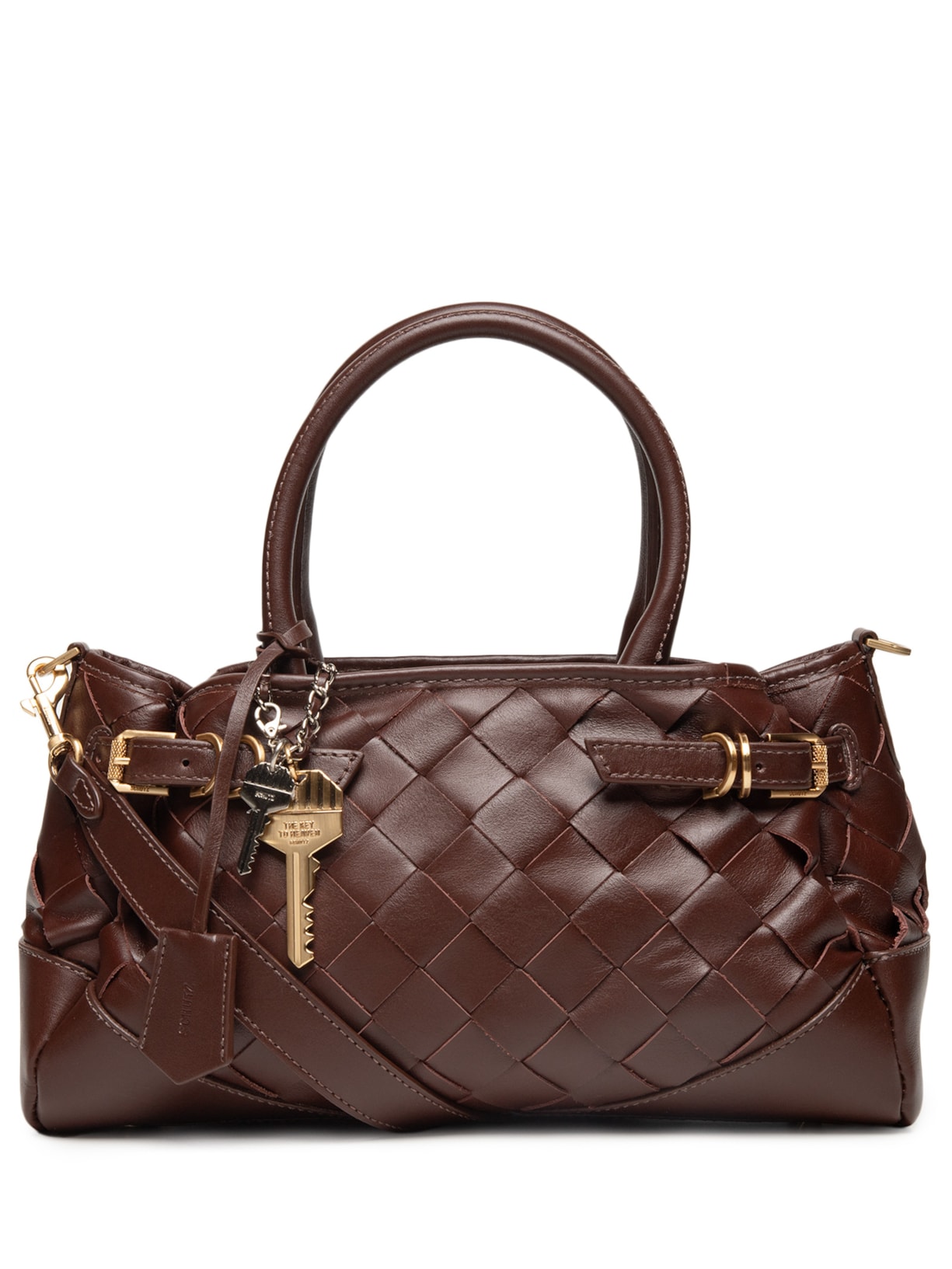 Bolsa Feminina Média Easy Leather Marrom Schutz