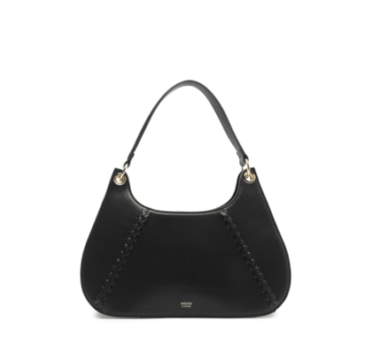 Bolsa Feminina Média Eco Calf - Preto