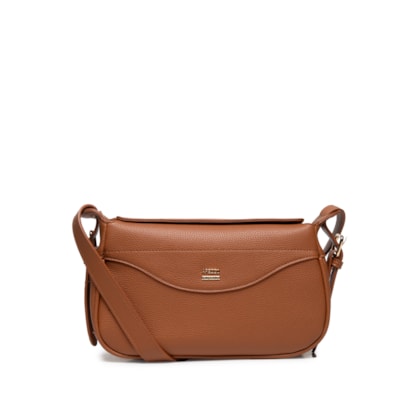 Bolsa Feminina Média Eco Floater Caramel - Marrom