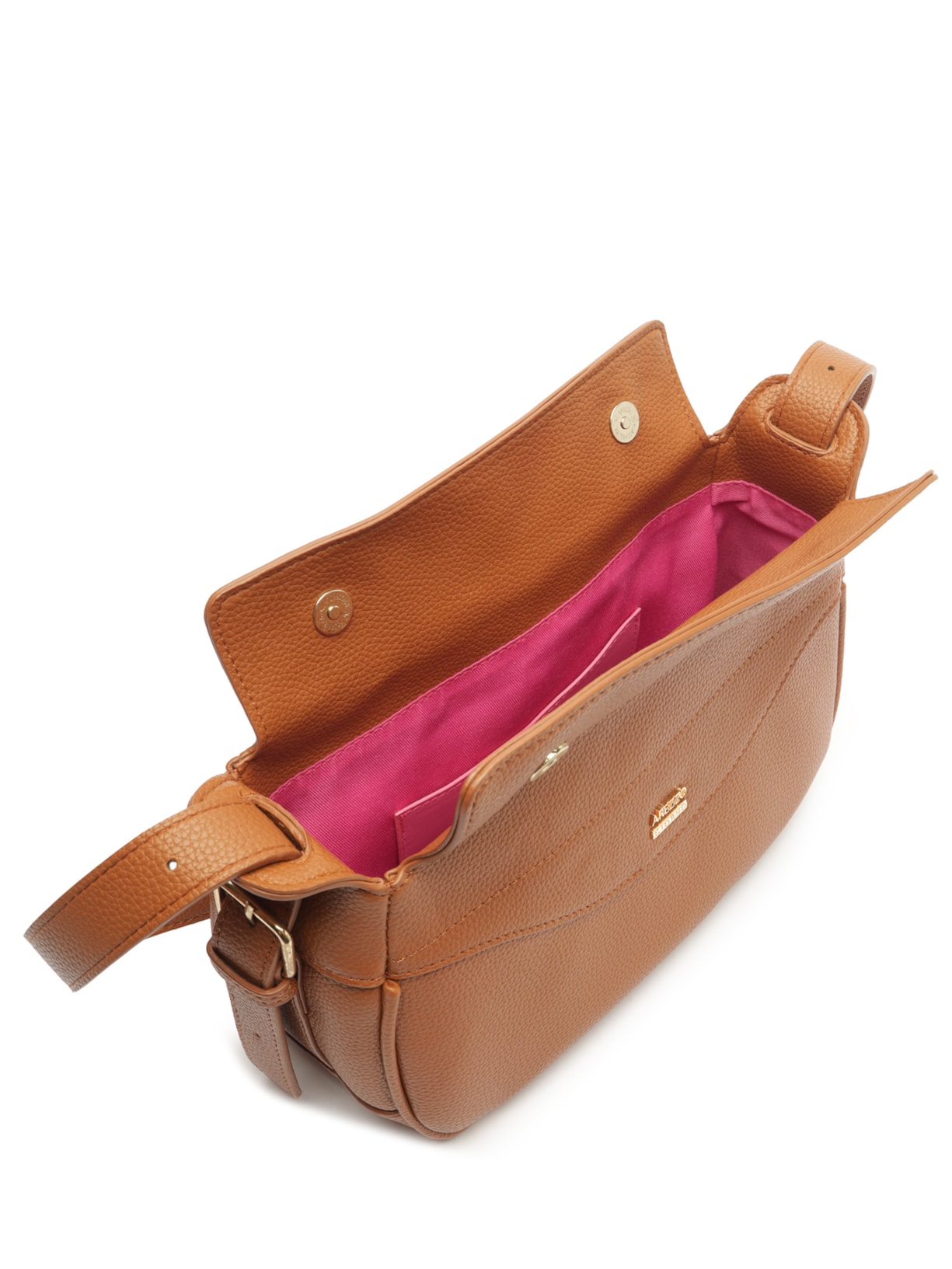 Bolsa Feminina Média Eco Floater Caramel Marrom Arezzo