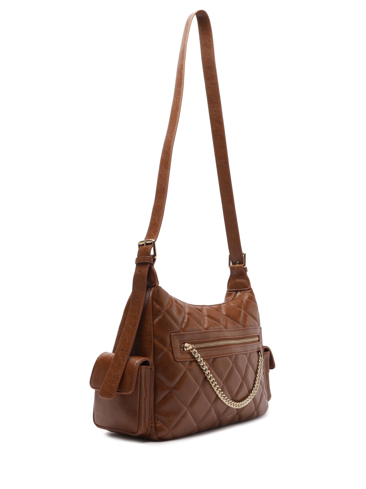 Bolsa Feminina Média Eco Soft Shine Marrom Arezzo