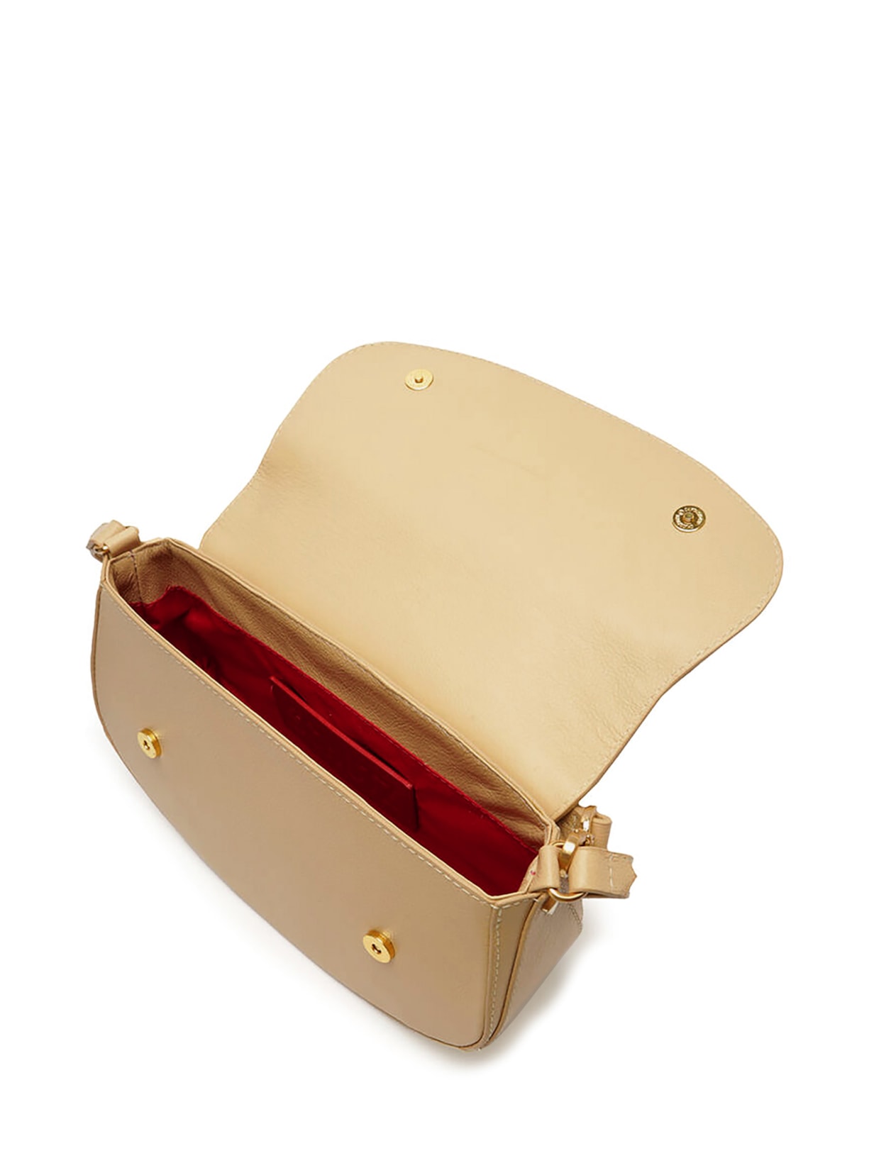 Bolsa Feminina Média Floater Smooth Bege  Schutz