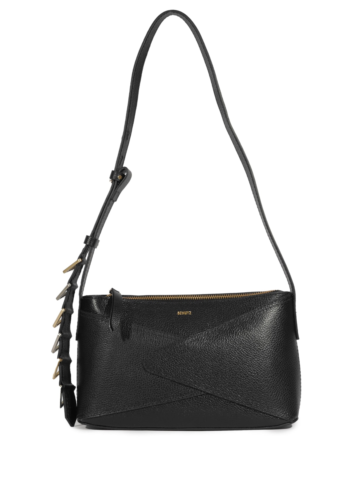 Bolsa Feminina Média Floater Smooth - Preto