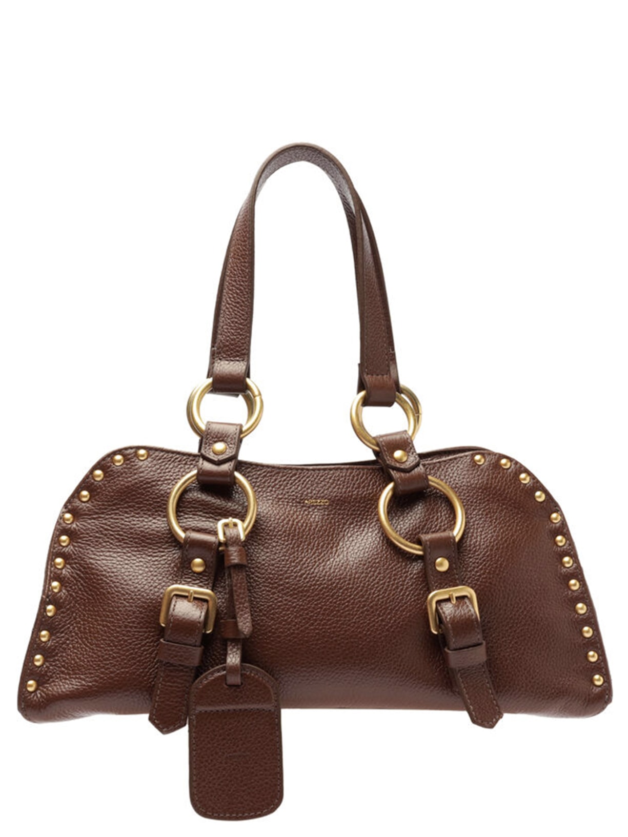 Bolsa Feminina Média Floater Tumbled - Marrom