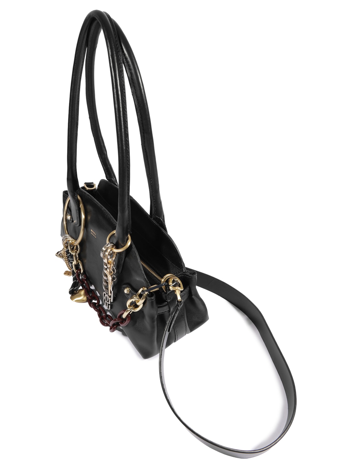 Bolsa Feminina Média Full Soft Calf Preto Schutz