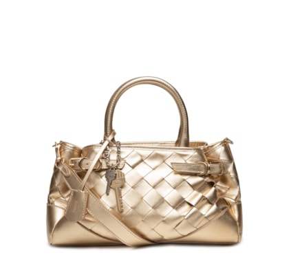 Bolsa Feminina Média Heaven Tressê - Dourado