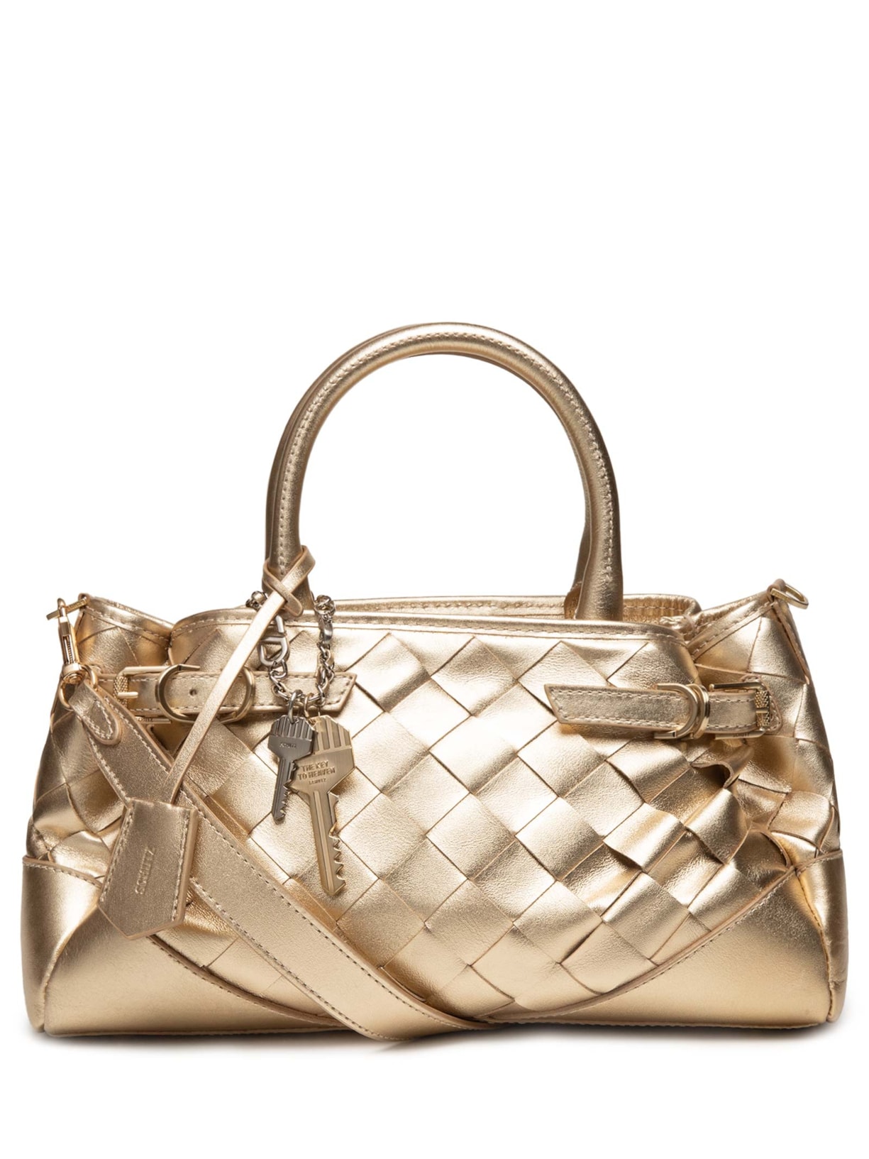 Bolsa Feminina Média Heaven Tressê - Dourado