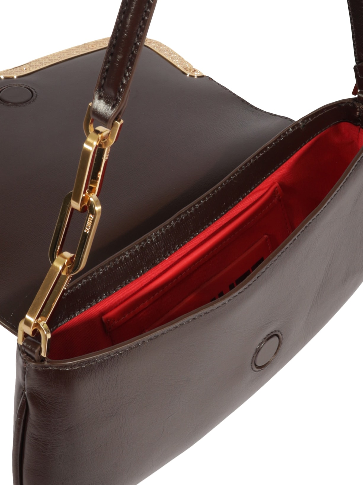 Bolsa Feminina Média Kloss Couro Marrom Schutz