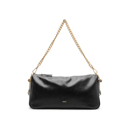 Bolsa Feminina Média Leather Arizona - Preto