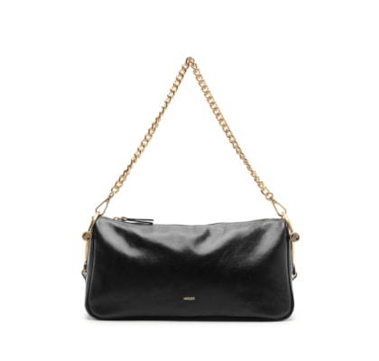 Bolsa Feminina Média Leather Arizona - Preto