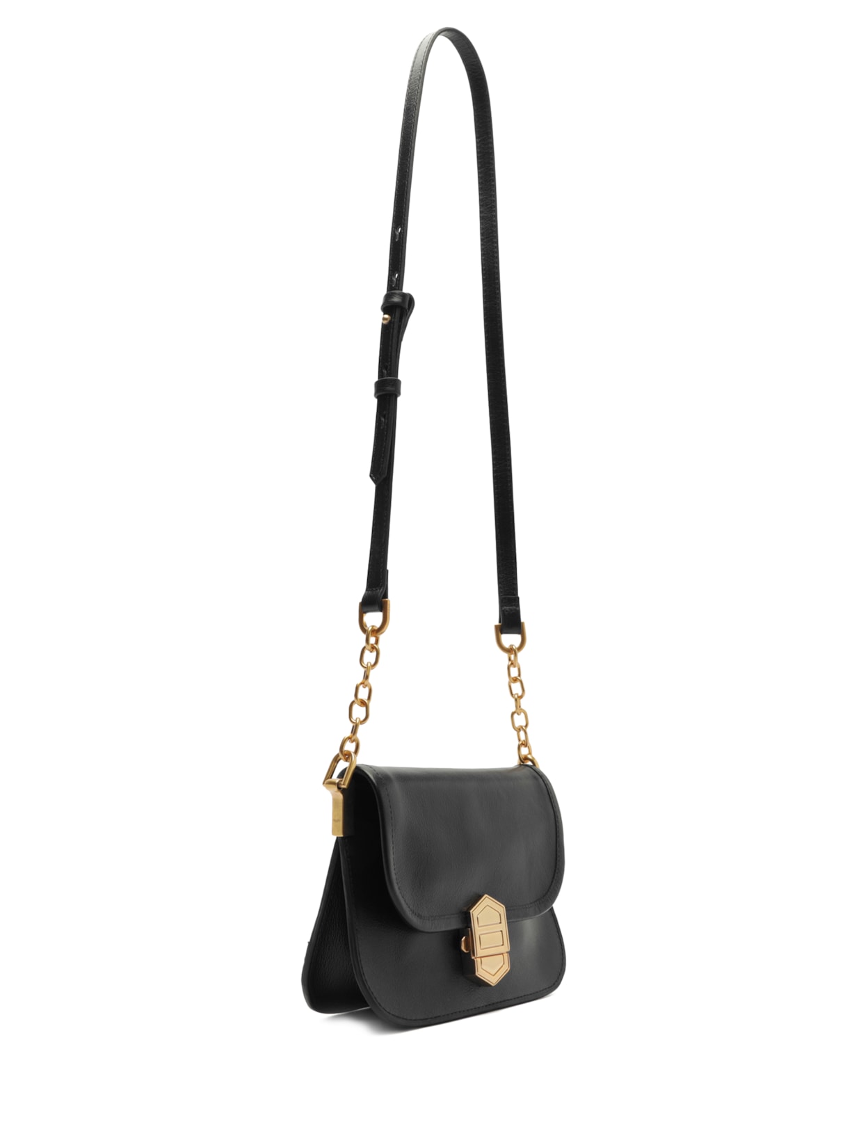 Bolsa Feminina Média Leather  Sand Preto Arezzo