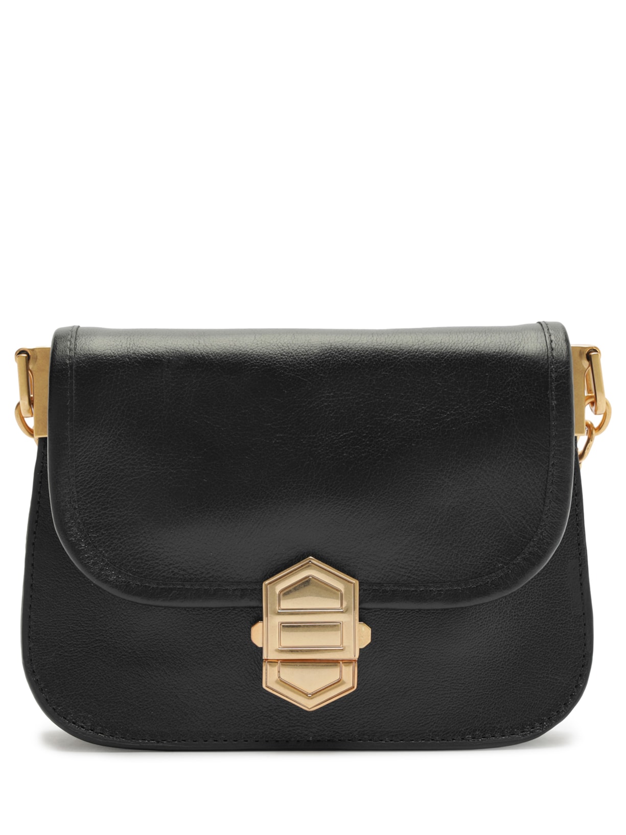Bolsa Feminina Média Leather  Sand Preto Arezzo