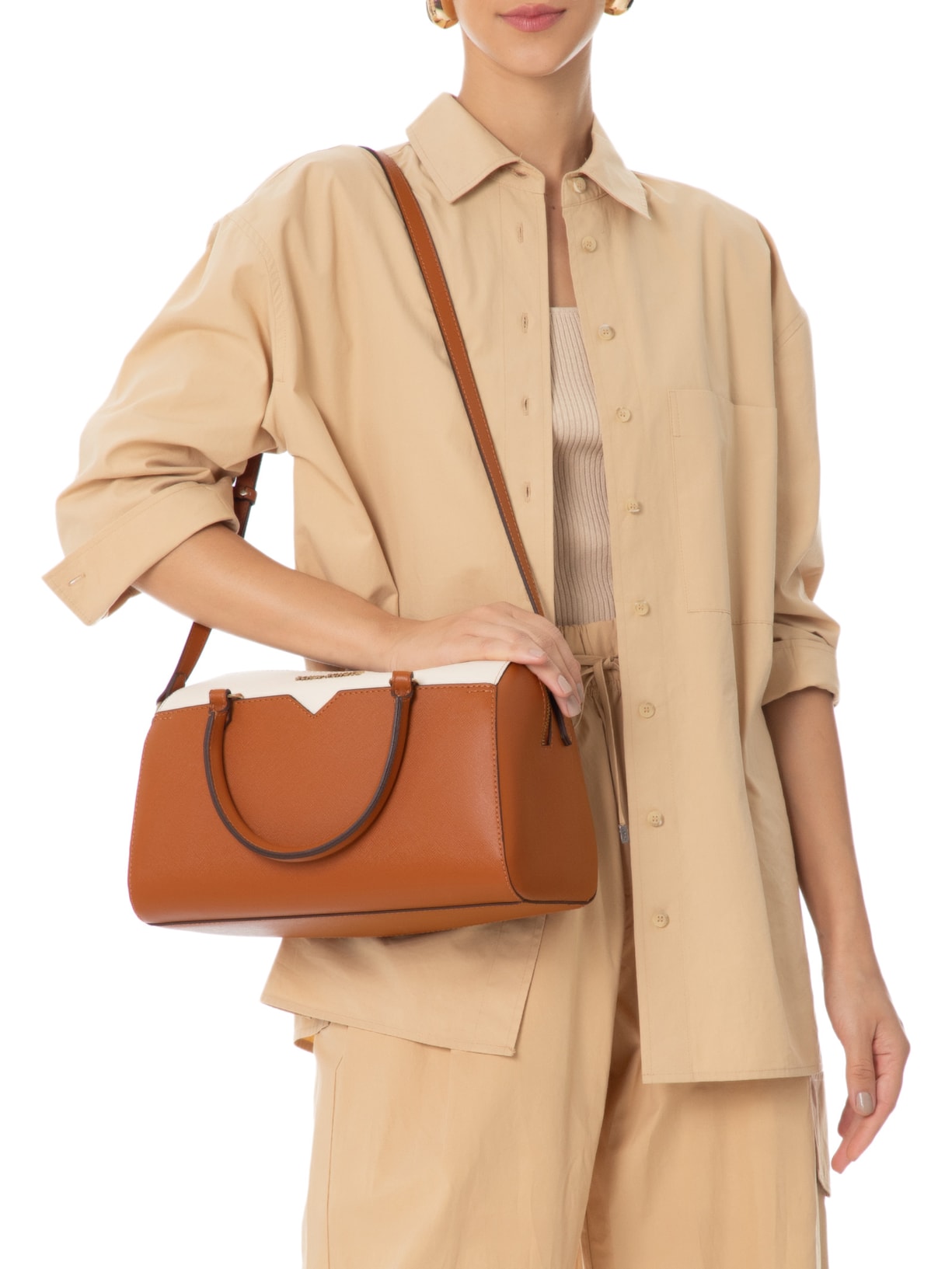 Bolsa Feminina Média Marrom  Schutz