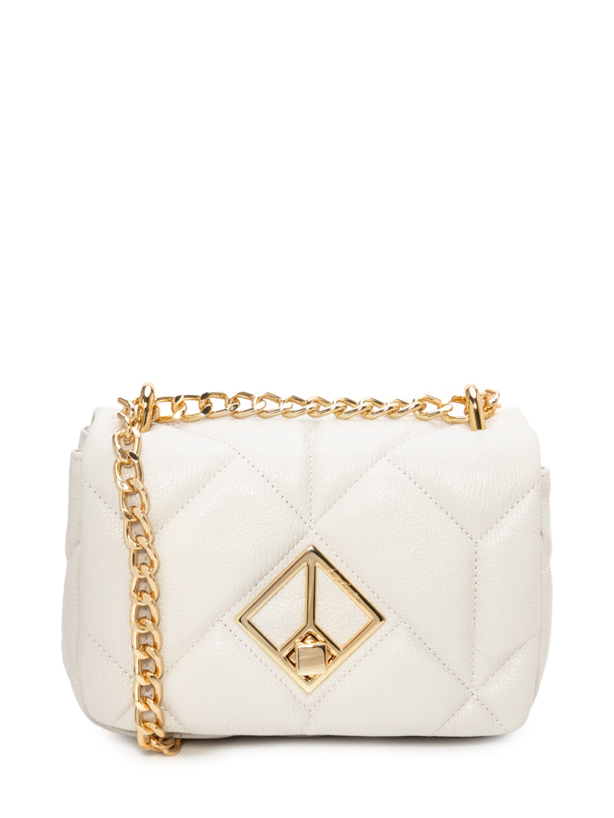 Bolsa Feminina Média Matelassê - Cinza