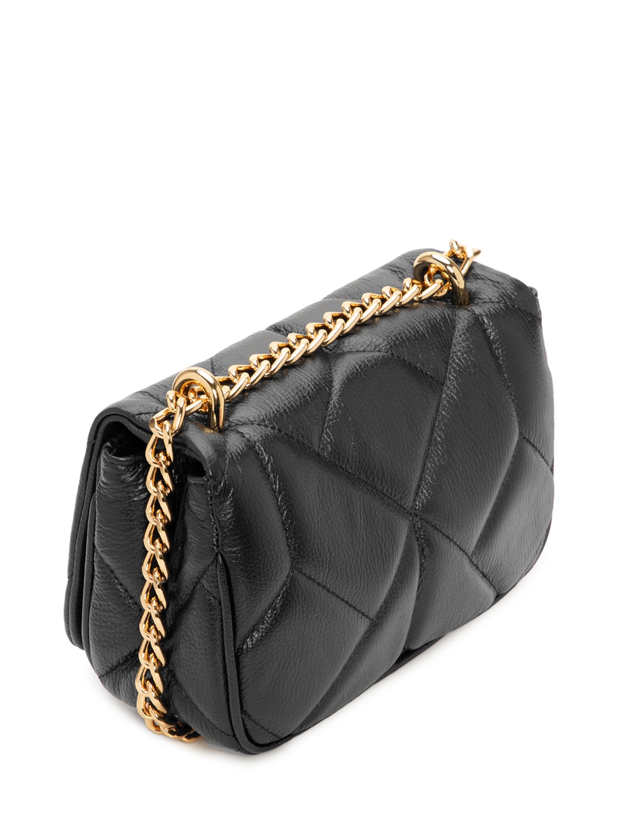 Bolsa Feminina Média Matelassê Preto Luiza Barcelos