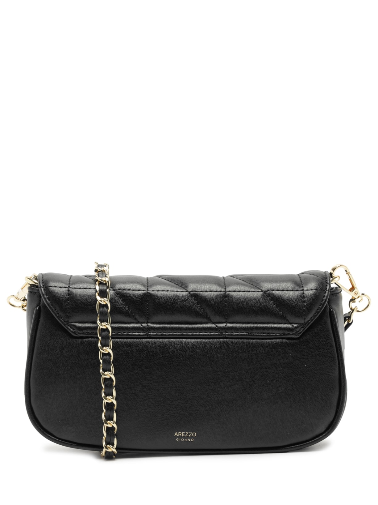 Bolsa Feminina Média Matelassê Preto Arezzo